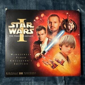 Star Wars The Phantom Menace Collector's Set with Red and Black Design
